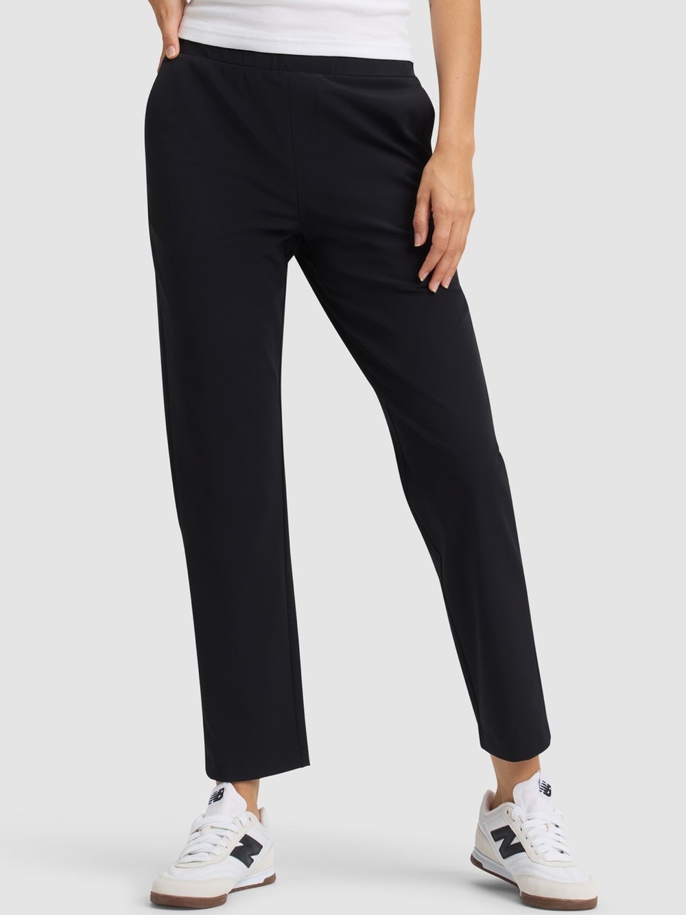 Cozy Earth Women's Always Cropped Pant Jet Black XL